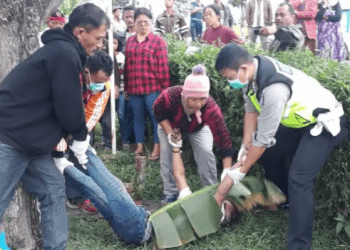 Keluarga Siapa Ini, Tewas Setelah Menabrak Pohon di Jalinsum Saribudolok Simalungun