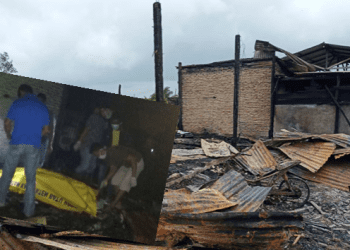 Suami Saksikan Istri dan Anaknya Tewas Terpanggang