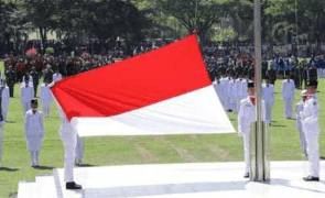 Ribuan Warga Saksikan Peringatan HUT ke 74 Kemerdekaan RI di Alun-alun Kisaran