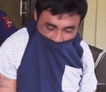 Tersangka yang menghamili putri kandungnya