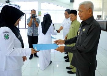 42 PTT Tenaga Kesehatan Diangkat Jadi CPNS Asahan