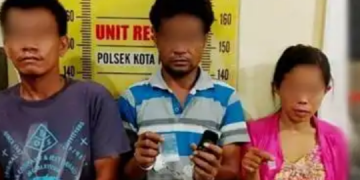 Suami Istri di Kisaran Ini Jual Sabu, Bandarnya Ikut Ditangkap