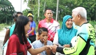 Plt Bupati Asahan dan Sekda Kunjungi Rawang Panca Arga dan Meranti