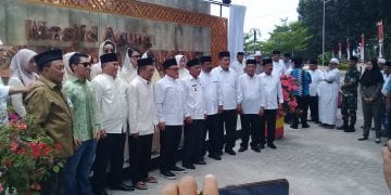 Beri Kata Sambutan Peresmian Masjid Agung, Plt Bupati Asahan Berlinang Air Mata