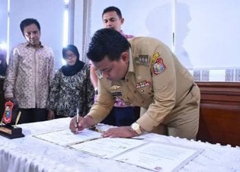 Pemko Tanjungbalai Teken MoU dengan PT Nsesolusi