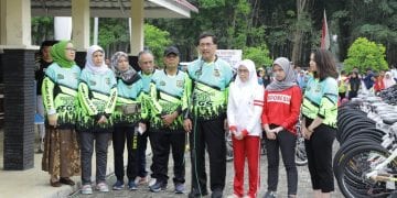 Hj Winda Fitrika Hadiri Peresmian Taman Hutan Kota Taufan Gama Simatupang