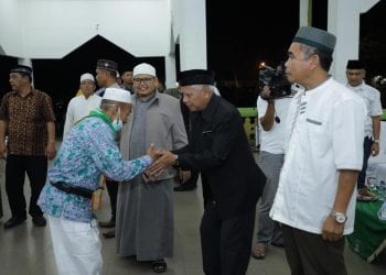 Kepulangan Jamaah Haji Disambut Plt Bupati Asahan
