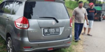 Mesum Dengan Istri Orang di dalam Mobil, Pasangan Selingkuh di Medan Diarak Warga