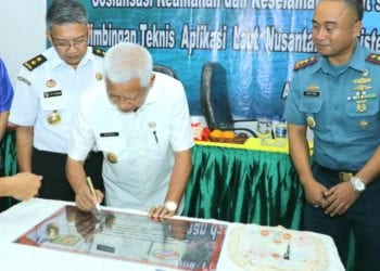 Kerjasama Pemkab Asahan dan Bakamla RI, Desa Silo Baru Jadi Desa Maritim