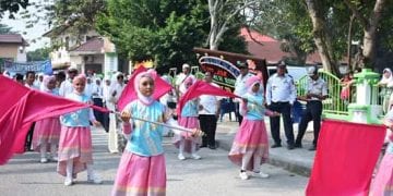 Replika Patung Onta Meriahkan Pawai Akbar 1 Muharram 1441 H di Tanjungbalai