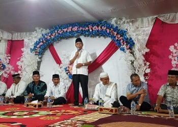 Plt Bupati Asahan Janji Sumbang 100 Sak Semen