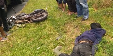 Tabrak Truk, Hafiz Tewas, TKP Jalinsum Batubara