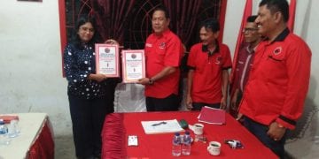 Mendaftar ke PDI Perjuangan,  Siti Fatimah SH Optimis Maju Sebagai Calon Walikota Tanjungbalai