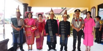 Polres Simalungun Gelar Pisah Sambut AKBP Liberty dengan AKBP Heribertus Ompusunggu