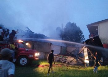 SMP Negeri 1 Tanjungbalai Ludes Terbakar