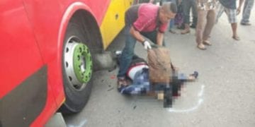 Warga Tapteng Tewas Ditabrak Bus Medan Jaya di Batubara