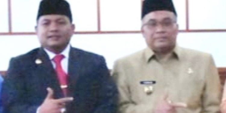 Walikota Tanjungbalai dan Yusmada Siahaan (kanan)