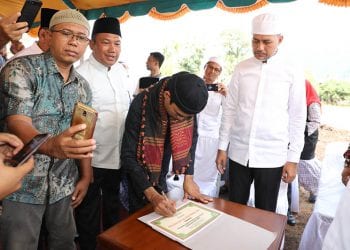 Wagubsu dan UAS Peringati 1 Muharam 1440 H ke Sibolga