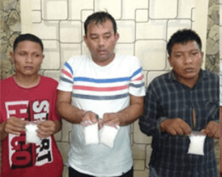 Jual Sabu, Warga Jalan Pramuka Kisaran dan 4 Temannya dari Medan Ditangkap