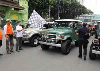 Wagubsu Lakukan Petualangan Off Road di Areal Perkebunan PT KHI