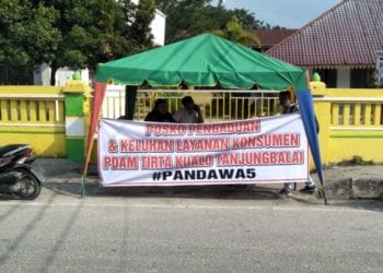 Kecewa Layanan PDAM Tirta Kualo Tanjungbalai, Laporkan Ke Posko Pengaduan Pandawa Lima