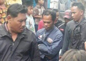 Diduga Perkosa Anak Kandung, Warga Asahan Ini Digerebek Warga
