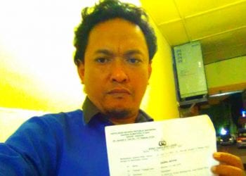 Usai Bantu Korban Laka, Wartawan di Asahan Kena Bogem