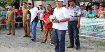 Buka Turnamen Bola Voli, Sekdakab Asahan: Semoga Menjauhkan Generasi Muda dari Narkoba