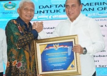 Pemkab Asahan Peroleh Penghargaan dari Kemenkeu RI