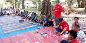 Kunjungi Desa Hambalutu, Rosmansyah Motivasi Warga Tentang Asahan Berkemajuan