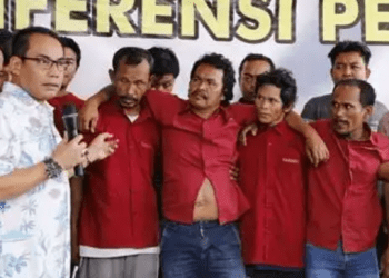 Ini Wajah 5 Tersangka Pembunuh Wartawan dan LSM di Labuhanbatu, 2 Ditembak