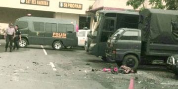 Polrestabes Medan Diguncang Ledakan Bom Bunuh Diri