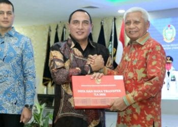 Serahkan DIPA dan TKDD ke KDH se-Sumut, Gubsu: Jangan Main-main dengan Anggaran