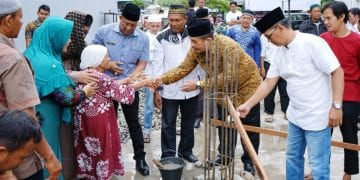Sekdakab Asahan Letakkan Batu Pertama Musholla Al Ikhlas Kisaran