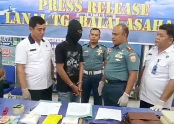 541 Gram Lebih Sabu Ditemukan dari Kapal Pembawa 21 TKI Ilega