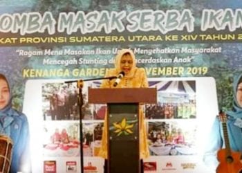 Kabupaten Asahan Juara II, Kota Tanjungbalai Harapan I Lomba Masak Serba Ikan Provsu 2019