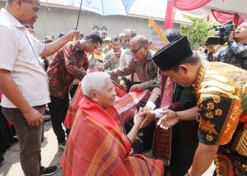 Bupati dan Kapolres Asahan Diulosi Masyarakat Desa Serdang