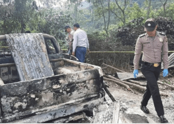 Bertengkar dengan Suami, Istri Bunuh Anaknya Pakai Racun Lalu Bunuh Diri dalam Mobil yang Sengaja Dibakar