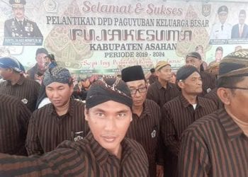 Hadiri Pelantikan PKB Pujakesuma, Bupati Asahan Makan Getuk dan Tiwul