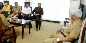 Bupati Asahan Terima Audensi Wahyu Adi Beserta Keluarga