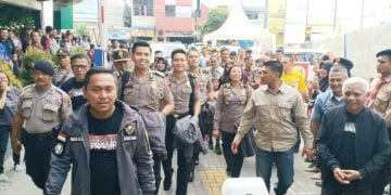 Warga Asahan Histeris Jumpa Pemain Film Sang Prawira di Kota Kisaran