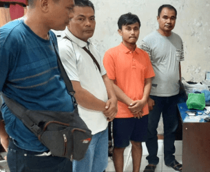 Dikibusi Warga Pengedar Narkoba di Asahan Diringkus