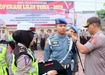 Polres Tanjungbalai Laksanakan Apel Gelar Pasukan Jelang Natal 2019 dan Tahun Baru 2020