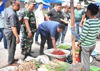 Wali Kota Tanjungbalai Cek Harga Pangan di Pasar Suprapto dan Bengawan