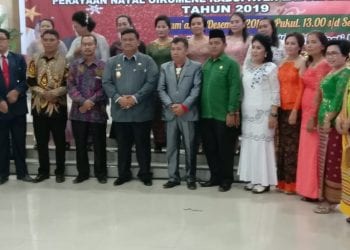 Pesan Bupati Labura di Perayaan Natal Oikumene: Mari Kita Hidup Rukun