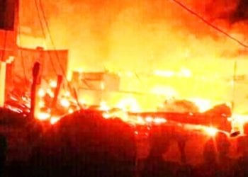 Lagi, Belasan Rumah di Sei Berombang Terbakar