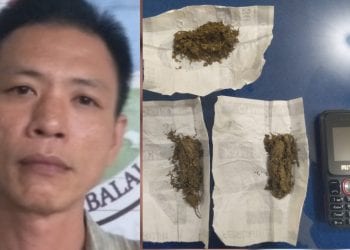 Dikibuskan Kantongi 12,47 Gram Ganja, Aliang Masuk Bui