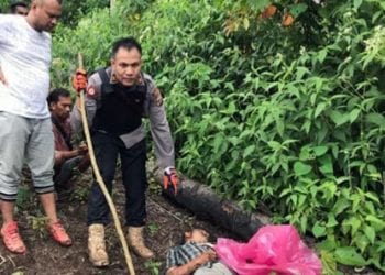 Paman Tewas Ditebas Keponakan