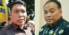 Dirkrimsus Poldasu Kombes Ronny Santana (kiri) dan Sekdako Tanjungbalai Yusmada.