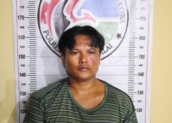 Dikibuskan Simpan Narkoba, Ali Chandra Diciduk Personel Polres Tanjungbalai